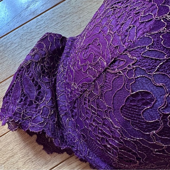 Savage X Fenty Lace Overlay Underwire Racerback Bra 40D New - Picture 4 of 8